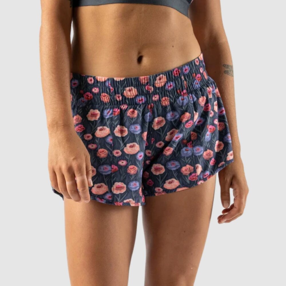 Rabbit Feelin Fine 2.5" Eclipse Poppy Shorts